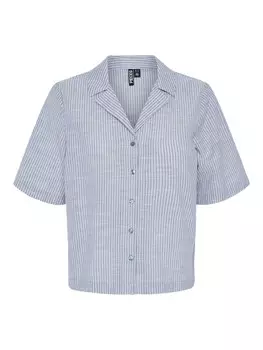 Блуза PIECES PCApia, темно-синий