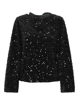 Блуза PIECES PCKAM, черный