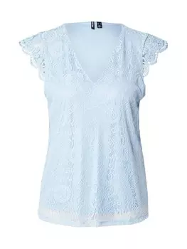 Блуза PIECES PCOLLINE, дымно-синий