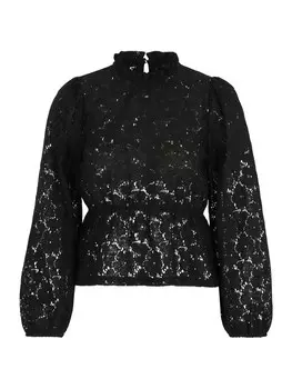 Блуза Pieces Petite JANESSA, черный