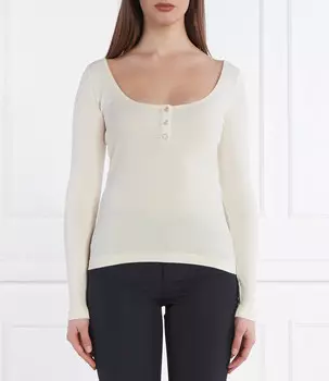 Блуза Pinko MADAGASCAR Slim Fit, экрю
