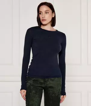 Блуза Pinko MULAN Regular Fit, темно-синий