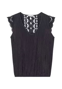 Блуза PLISSIERTE Cache Cache, черный