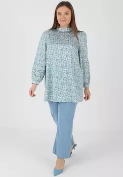 Блуза PLUS SIZE ALIA Modanisa, синий