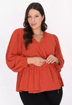 Блуза PLUS SIZE usha, бежевый