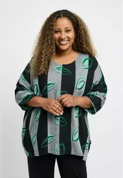 Блуза PNJea Pont Neuf, зеленый