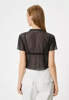 Блуза POLKA DOT Koton, черный