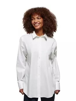 Блуза Polo Club Cape Relaxed fit, белый