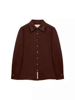 Блуза Polo Club, коричневый