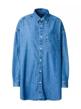 Блуза Polo Ralph Lauren Blouse, синий деним
