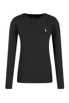 Блуза POLO RALPH LAUREN regular fit, черный