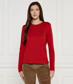 Блуза POLO RALPH LAUREN Regular Fit, красный