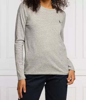 Блуза POLO RALPH LAUREN regular fit, серый