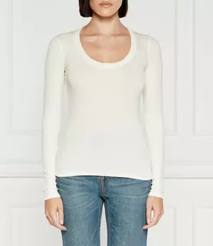 Блуза POLO RALPH LAUREN Slim Fit, экрю