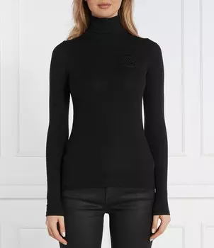 Блуза POLO RALPH LAUREN Slim Fit, черный