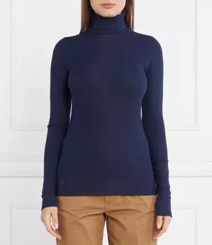 Блуза POLO RALPH LAUREN Slim Fit, темно-синий