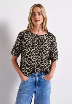 Блуза PRINT Street One, черный