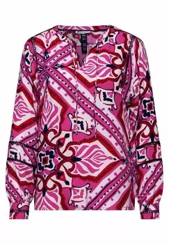 Блуза PRINT Street One, розовый