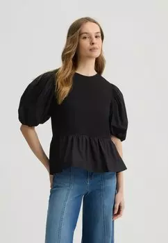 Блуза Print T-shirt LIU JO, черный