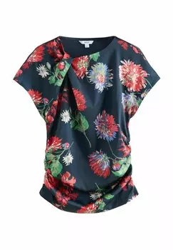 Блуза Print T-shirt Next, синий