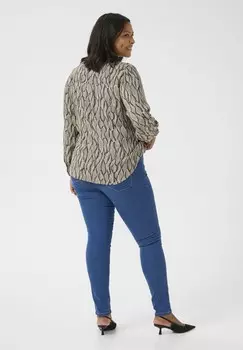 Блуза PRINTED Kaffe Curve, серый