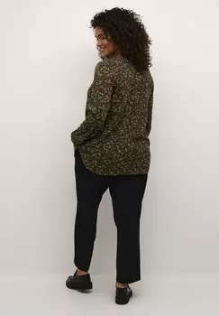 Блуза PRINTED Kaffe Curve, зеленый