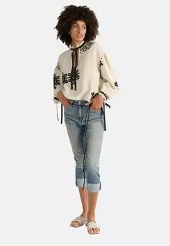 Блуза PRINTED Manila Grace, белый