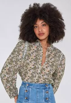 Блуза PROMESSE Maison 123, зеленый