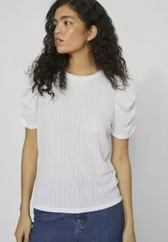 Блуза PUFFRMEL VILA, кремовый