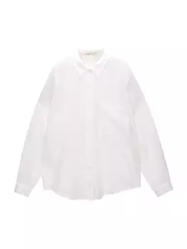 Блуза Pull&Bear, белый