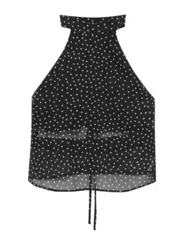 Блуза Pull&Bear, черный