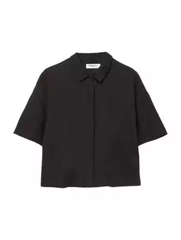 Блуза Pull&Bear, черный