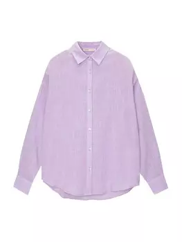 Блуза Pull&Bear, фиолетовый