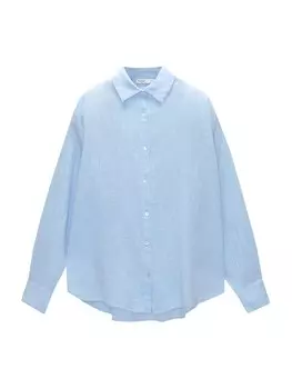 Блуза Pull&Bear, голубое небо