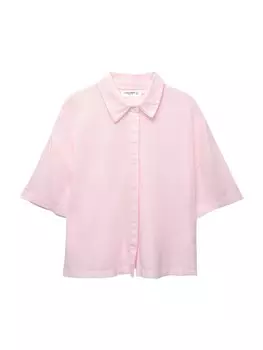 Блуза Pull&Bear, розовый