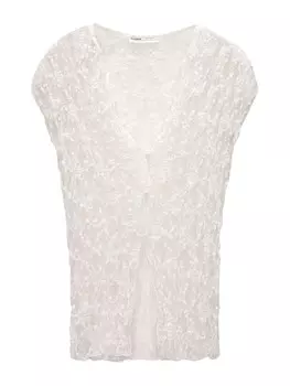 Блуза Pull&Bear, светло-серый