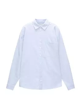 Блуза Pull&Bear, светло-синий