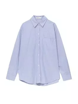 Блуза Pull&Bear, светло-синий