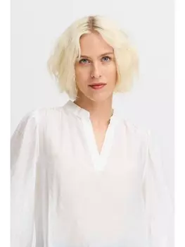 Блуза PULZ Jeans, белый