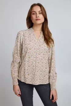 Блуза PULZ Jeans Langarm, фиолетовый