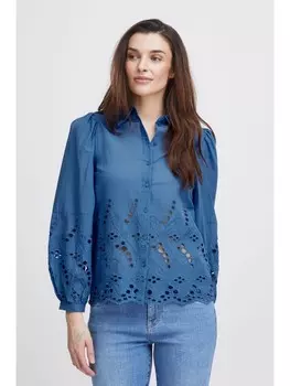 Блуза PULZ Jeans, синий