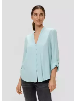 Блуза QS 3/4 Arm, бирюзовый