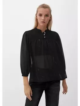 Блуза QS 3/4 Arm, черный