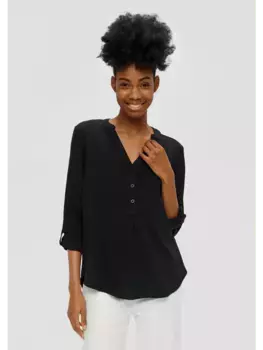 Блуза QS 3/4 Arm, черный