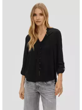 Блуза QS 3/4 Arm, черный