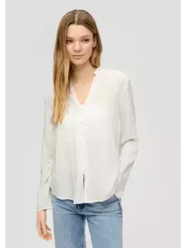 Блуза QS 3/4 Arm, кремовый