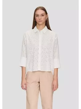 Блуза QS 3/4 Arm, кремовый