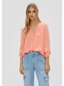 Блуза QS 3/4 Arm, оранжевый