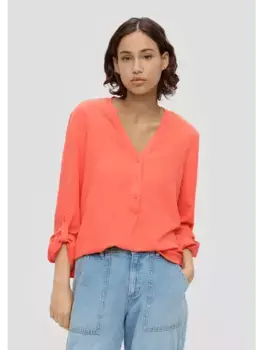Блуза QS 3/4 Arm, оранжевый