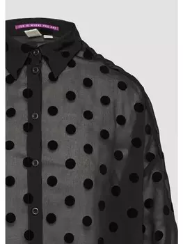 Блуза QS Bluse langarm, черный